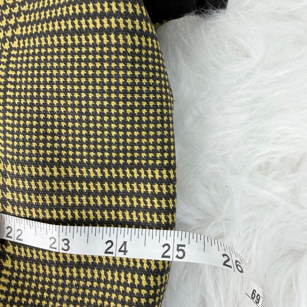 New Lulu Dharma Frasier Weekender Bag Yellow Plaid Large Travel Overnight Tote - Picture 11 of 12